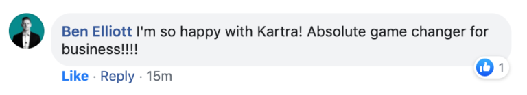 Testimonial - Kartra for Business